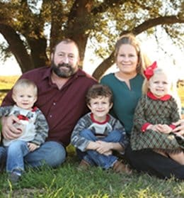 cody emery with his family