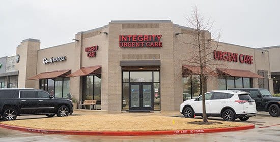 Exterior view of the Integrity Urgent Care in College Station, TX.