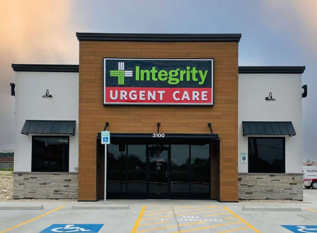 Exterior view of the Integrity Urgent Care in Killeen, TX.
