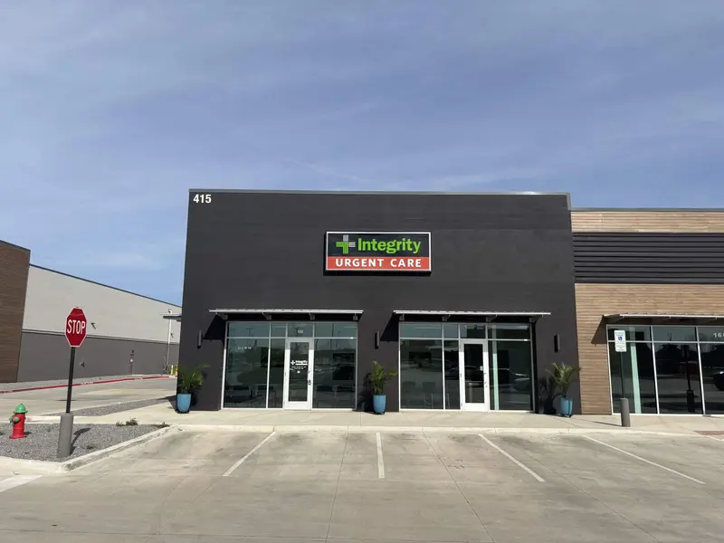Street view of Integrity Urgent Care in Forney TX.