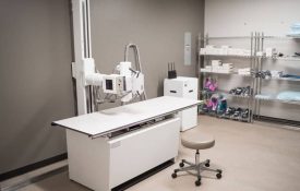 Urgent care radiology room