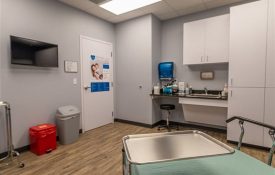 an examination room