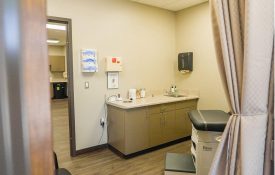 Integrity Urgent Care in Wichita Falls exam room