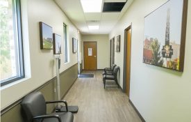 Integrity Urgent Care in Wichita Falls hallway